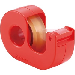 セロテープ小巻カッター付まっすぐ切れる　Ｃレッド