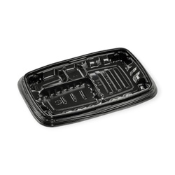 弁当容器 MSDレイア23-15-1 黒 エフピコ