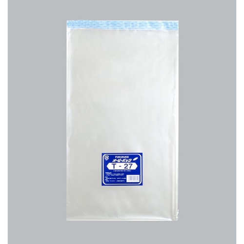 テープ無 OPP袋 オーピーパック T-27 100枚入 福助工業