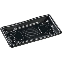 【廃番商品】惣菜容器 MFP彩風19-11 本体 黒 エフピコ