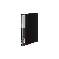 クリヤーブックベーシック横入Ｂ５縦４０ポケット黒