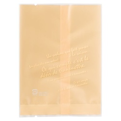 合掌袋 BKF クリームスイーツパック マット-3(100枚) ヘッズ