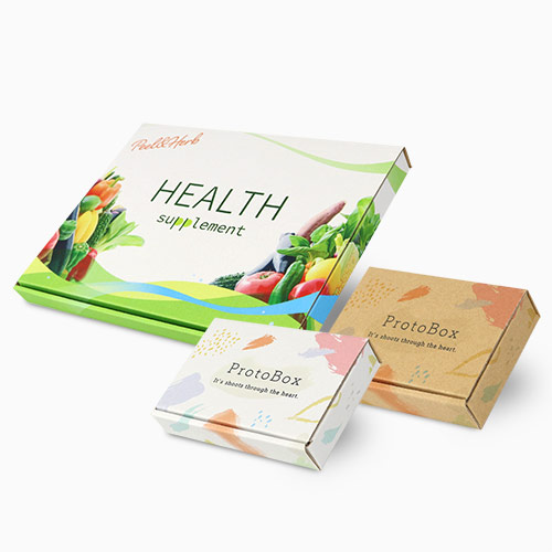 【全面印刷・フルカラー・両面】N式ケース 白 内寸320×230×25mm