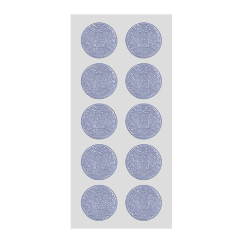 コインシール  シルバー