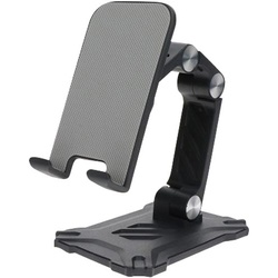 高さも角度も自由形スマホ＆タブレットスタンド　ＢＫ