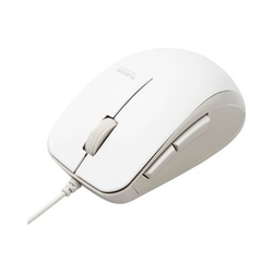 ＢｌｕｅＬＥＤマウス　有線　ホワイト