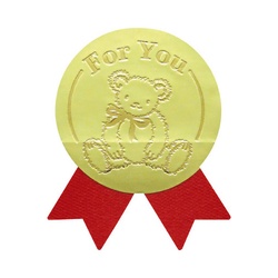 ギフトシール　ＦｏｒＹｏｕ　ティディベア　１００片