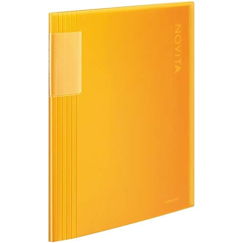 ノビータ　クリアカラー　Ａ４縦　４０Ｐ　黄１０冊
