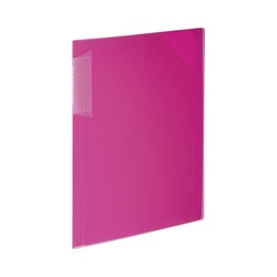 クリヤーホルダーブックノビータＡ４ピンク６Ｐ