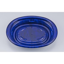 テイクアウト容器 TNハピプレ64 ペトラ青本体 シーピー化成