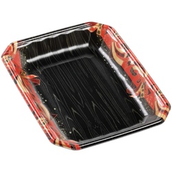 発泡トレー メガプレート20-26(30)平 舞姫赤 エフピコ