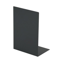 ブックエンド　Ｌ型　ダークグレー