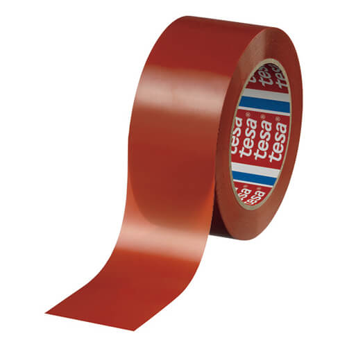 【廃番商品】結束テープ50mm×55m　茶　【ｔｅｓａ ストラッピングテープ 茶 ５０ｍｍｘ５５ｍ】