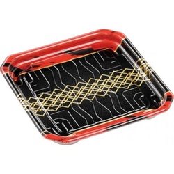 惣菜容器 MFPパシオ18-18 チア黒赤 エフピコ