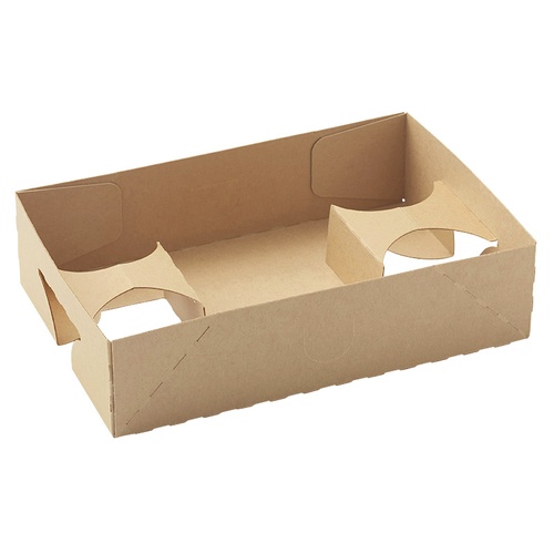 HEIKO 食品箱 NFネオクラフト コンボボックス ダブル 20枚/袋