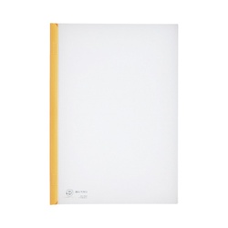 スライドバーファイルＡ４縦２０枚とじ　黄　１０冊
