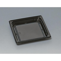 軽食容器 福皿18UH 黒(L) 福助工業