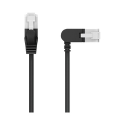 ＬＡＮケーブル　ＣＡＴ６Ａ準拠　１ｍ　ブラック