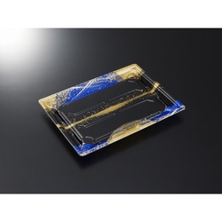 中央化学 寿司容器 鮮鋭 21-3 織り帯B 本体