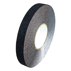 【廃番商品】滑り止めテープ25mm×18.3m　黒　【ＨＥＳＫＩＮＳ アンチスリップテープ Ｘ−Ｃｏａｒｓｅ Ｓａｆｅｔｙ Ｇｒｉｐ ２５×１８．３ｍ】