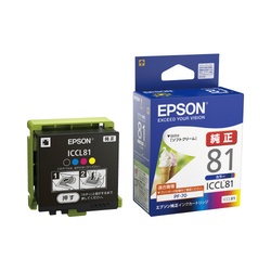 純正インク　ＩＣＣＬ８１　４色一体型
