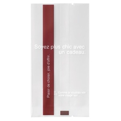 テープ無 OPP袋 ラインスイーツパック(ワイン) マット-4(100枚) ヘッズ