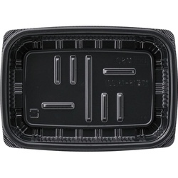 惣菜容器 MSD惣菜18-13(22) 黒 エフピコ