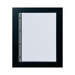 クリヤーブックルポ用リフィルＡ４縦３０穴藍１００枚