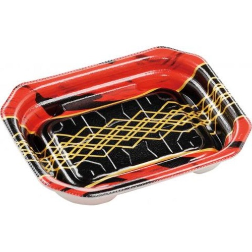 惣菜容器 MFPパシオ14-11 チア黒赤 エフピコ