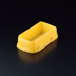 スミ 弁当容器 エスコン ランチワゴン イエロー 本体