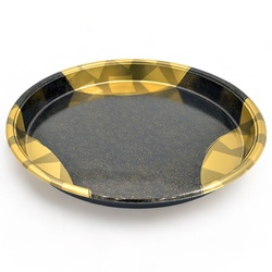 中央化学 寿司桶 DX 丸桶 70 金砂目-BK 本体