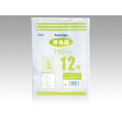 パックスタイル ポリ袋 PSポリ規格袋 025 NO.12