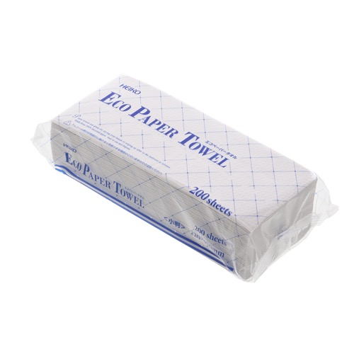 HEIKO エコペーパータオル シングル 小判 1パック200枚入