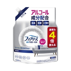 ファブリーズＷ除菌　アルコール成分入替１２８０ＭＬ