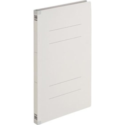 フラットファイル背補強　Ａ４縦　グレー　１０冊