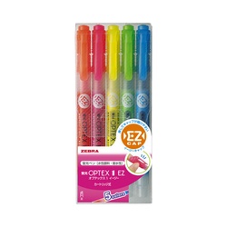 蛍光オプテックス１ＥＺ　５色セットＸ３