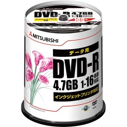 ＤＶＤ−Ｒ（データ用）　１６倍速　１００枚ＳＰ