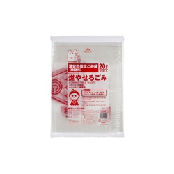 市町村ゴミ袋 浦安市指定 可燃 20L 10P 手付 ジャパックス