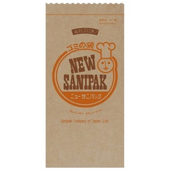 エコ材質ゴミ袋 ニューサニパック紙ゴミ袋大1重100枚 日本サニパック