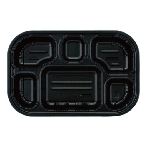 弁当容器 T-80-55-A 本体 黒 アヅミ産業