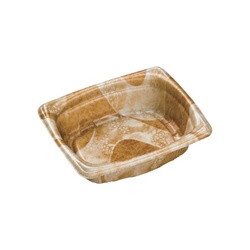 エフピコ 軽食容器 MFP角デリ16-13(50) 本体 香川茶W