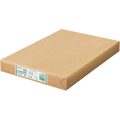 ＫＢ用紙　低白色再生紙６６ｇ　Ａ３　５００枚　３冊