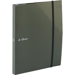 スタンドファイル　オリーブ×５