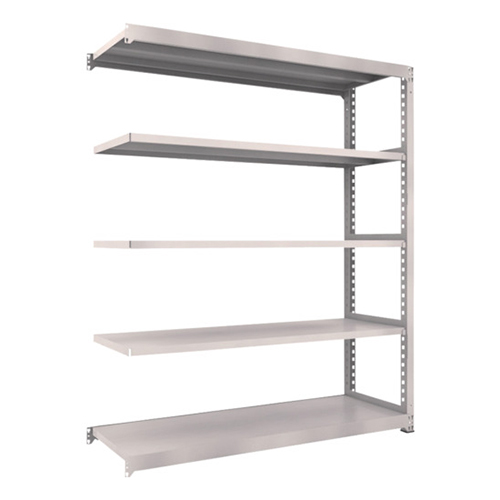 ＴＲＵＳＣＯ スチールラック Ｍ3型中量棚 1800×571×2100mm 5段 連結 ネオグレー M37665B