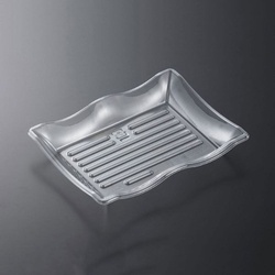 中央化学 透明トレー C-APG 磯波 2-1 本体