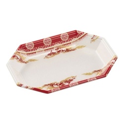 エフピコ 軽食容器 MFP長八角21-15(27) 本体 神竜赤