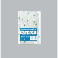 テープ無 OPP袋 オーピーパック マーガレット No.10-15 50枚入 福助工業