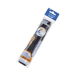 つづりひも　Ｎｏ．２８０　黒　２０本入×５