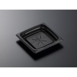 中央化学 軽食容器 CT葵 13-13 BK 本体