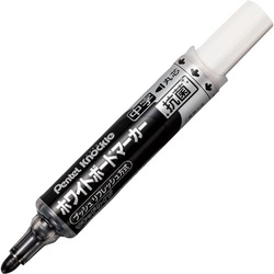 ホワイトボードマーカーノックル抗菌　中字　黒１０本